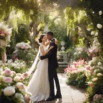 audelices-de-july mariage romantique dans un jardin fleuri à Castelnaudary,